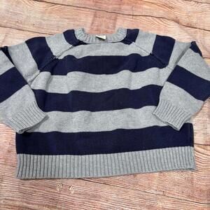 Cherokee Kids Striped Cotton Sweater XS 4/5